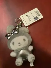 サンリオ シルバー マイメロディ キーホルダー ぬいぐるみ