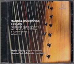 [CD/Inventa Records] Coelho (c.1555-c.1635): Musical Flowers for Keyboard and Harp & Lassus (c.1530-1594): Suzanne One Day, etc. / Maria Bailey (s & hp) & Marco Orsini-Brescia (cla) 2025