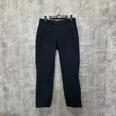 【T-1120】Ralph Lauren ラルフローレン スラックス パンツ ITALY製 パープルレーベル XS相当 ブラック トラッド クラシック テーパードシルエット 上質素材 モード系 ヴィンテージライク 高級ライン 希少モデル 古着好き必見