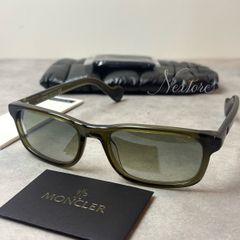 極美品❗️BURBERRY定番のスクエア形眼鏡兼サングラス❗️緑色偏光 