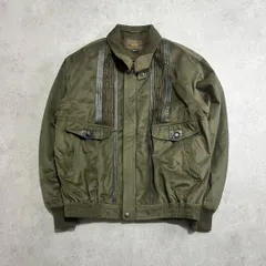 VINTAIGECLUB ブルゾンジャケット 短丈 ベロア スウィングトップ L 中綿入り ミリタリー vintarge