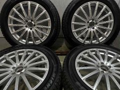 走行短【MICHELIN X-ICE SNOW 275/50R20】スタッドレス【社外ホイール 