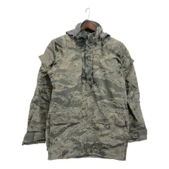 00年代 米軍実物 U.S.AIRFORCE APECS GORE-TEX パーカージャケット ミリタリー ABUカモ (メンズ S L) 中古 古着 P8996