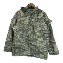 00年代 米軍実物 U.S.AIRFORCE APECS GORETEX パーカージャケット ミリタリー ABUカモ (メンズ MEDIUM REGULAR) 中古 古着 S4668