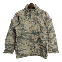 米軍実物 U.S.AIRFORCE APECS GORETEX パーカージャケット ミリタリー ABUカモ (メンズ SMALL SHORT) 中古 古着 S4709