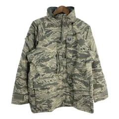 00年代 米軍実物 U.S.AIRFORCE APECS GORETEX パーカージャケット ミリタリー ABUカモ (メンズ MEDIUM REGULAR) 中古 古着 S4773