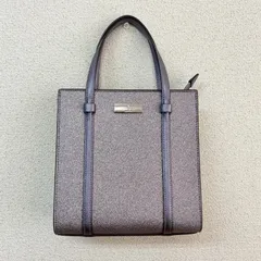 ケイトスペード ハンドバッグ ショルダー ラメパープル ミニトート 旅行 GD112