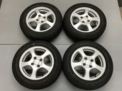 ◎フィット用セット バリ溝 すぐ使えます 175/65R14 HONDA純正オプション Modulo 傷少良品 14inc 5.5J +45 100/4H 即納 個人宅OK アリアのサムネイル