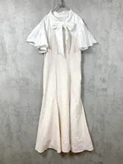 31 Sons de mode トランテアンソンドゥモード 072275 定価14300円 シアータイ付きドッキングベア ワンピース size38/ベージュ ■◆レディース