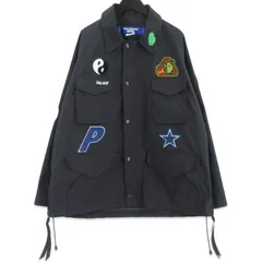 JUNYA WATANABE MAN × PALACE SKATEBOARDS ジュンヤワタナベマン ダブルネームジャケット WM-J013 パレス 24SS ブラック 黒 S  99000659のサムネイル