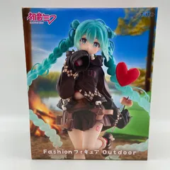 初音ミク　Fashionフィギュア　Outdoor　プライズ　フィギュア　タイトー　（ME27-4025）