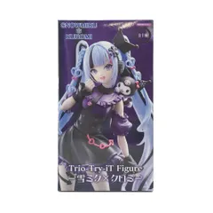 FuRyu フィギュア 雪ミク×クロミ 「雪ミク×クロミ」 Trio-Try-iT Figure-雪ミク×クロミ- 未開封品