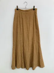 PUBLUX パブリュクス ロングスカート F イエロー
