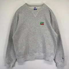古着 90's/90年代 チャンピオン Champion USA製 スウェット トレーナー マウンテンデュー プルオーバー 企業ロゴ L  グレー メンズ