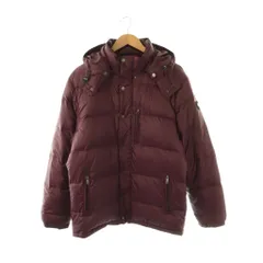 ハッシュパピー Hush Puppies ダウンジャケット フード ジップアップ LL ボルドー /DO ■GY44のサムネイル