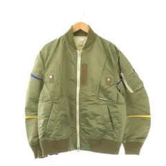 サカイ sacai Nylon Twill Blouson MA1ブルゾン 3 カーキ 21-02581M /DO ■OS ■ADのサムネイル