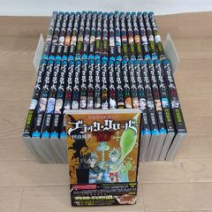 ②[미개봉 6권] 블랙 클로버 전 37권·공식 가이드북 16.5권 코믹 전권 세트 브라크로《SW07E》