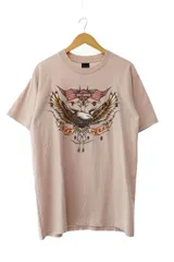 ヴィンテージ VINTAGE 90s HARLEY DAVIDSON BIKE WEEK 1998 ハーレーダビッドソン バイク ウィーク ロゴ鷲 プリント 半袖Tシャツ M ピンク ブランド古着ベクトル 中古251031