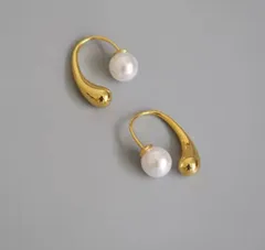 パールキャッチ　ピアス