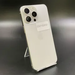 【最速発送】 iPhone 15 Pro Max 1TB White Titanium docomo SIMフリー 白ロム【難有】 95%