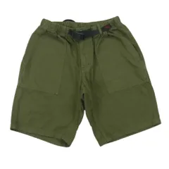 Gramicci グラミチ G4SU-P001 RIDGE SHORT リッジショーツ クライミング ハーフ ショート パンツ グリーン系 カーキ系 M【中古】