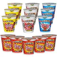 訳あり 2箱セット 袋入り ブタメン ４種(14個入)アソートセット おやつカンパニー ケース販売 賞味期限近め ×2箱セット【北海道/沖縄/離島発送不可】