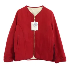 VISVIM ビズビム 18AW 0118205013025 WAWONA DOWN LINER JKT ウール アイリスライナー ジャケット レッド系 ベージュ系 3【中古】のサムネイル