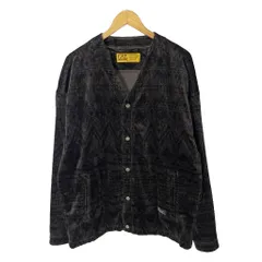 エフエーティー FAT 25AW NATIGANF スナップカーディガン ブルゾン ネイティブプリント 32520-SH16 SKINNY L ブラウン のサムネイル