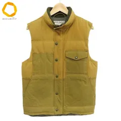#wnc フィルソン FILSON ベスト・ジレ S 黄土色 ダウン オイルドコーティング メンズ [968179]のサムネイル