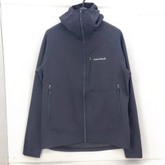 匿名配送】モンベル クールパーカMen's BK 黒 - メルカリ