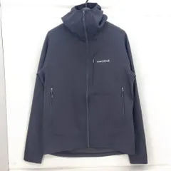 05w20388 モンベル mont-bell  トレールアクション パーカ  ブラック L  タイ製 メンズ  パーカー  ナイロン  【中古品】