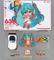 【中古】フィギュア ねんどろいど レーシングミク 2016 Ver. 「キャラクター・ボーカル・シリーズ 01 初音ミク」 グッドスマイルレーシング個人スポンサー特典