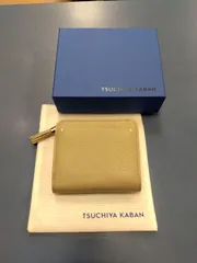 M9　土屋鞄　二つ折り財布　☆現行商品☆クラルテフリンジスモールウォレット　子山羊革　手の平サイズ　☆状態良好☆　TSUCHIYA KABANのサムネイル
