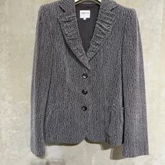 ARMANI アルマーニ ラメジャケット 黒 XS-S 卒業式 入学式 - メルカリ
