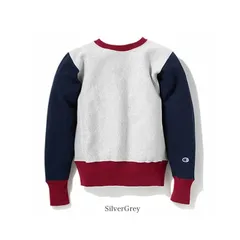 Champion チャンピオン  リバースウィーブ クルーネック クレイジーパターン スウェットシャツ C3-Q015