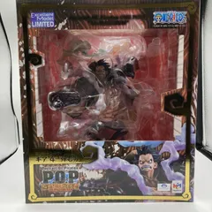 【中古】Portrait.Of.Pirates (P.O.P) SA-MAXIMUM モンキー・D・ルフィ ギア“4” 弾む男[90]
