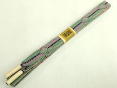 平和屋着物◎六通柄袋帯　霞文　引箔　正絹　逸品　AABH0383yx 平和屋着物◎六通柄袋帯 霞文 引箔 正絹 逸品 AABH0383yxの通販 by