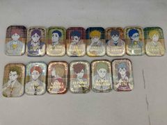 ハイキュ一 スクエア缶バッジ 未開封box オフショット カラー 第一弾