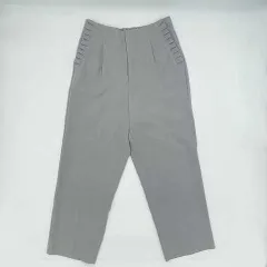 Bou Jeloud　ブージュルード　ポケットフリルパンツ　ライトグレー　38サイズ　□□