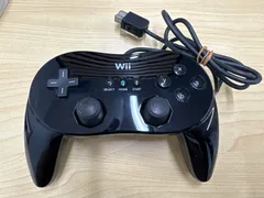 任天堂 Wii クラシックコントローラ PRO クロ ブラック