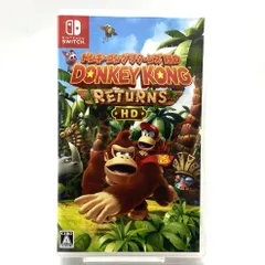 ★任天堂 NINTENDO switch ドンキーコングリターンズHD DONKEY KONG RETURNS HD スイッチ ソフト 現状品★007495