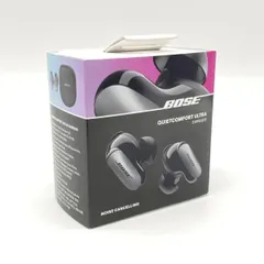 【中古】ワイヤレス充電ケースカバー付き/フルワイヤレスイヤホン QuietComfort Ultra Earbuds Black QCULTRAEARBUDSBLK[6]