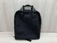 通年 Paul Smith ポールスミス PS リュック ストライプカラー ナイロンバッグ ブラック