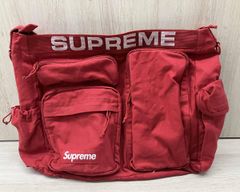 Supreme Puffer Side Bag Red Paisley - メルカリ
