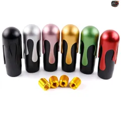 新型アイスクリームスタイル アルミ製カーギアスティックシフトノブ シフターレバーヘッド