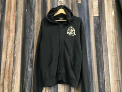 HYSTERIC GLAMOUR ヒステリックグラマー H.G.S.フルジップパーカー スウェットフーディ 0263CF21 ブラック M