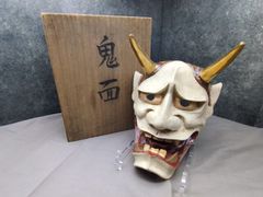 井波彫刻 荒井寿斉 木彫 金彩 獅子頭 金獅子 置物 共箱 - メルカリ