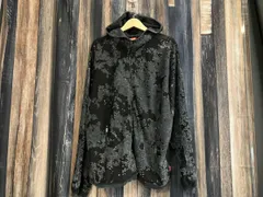 DIESEL ディーゼル ジップアップパーカー フーディ P01462 ブラック M 