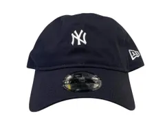 NEWERA (ニューエラ) 9TWENTY ミニロゴ MLB ニューヨーク ヤンキース YANKEES ベースボールキャップ 60675526 F ネイビー×ホワイト メンズ/009