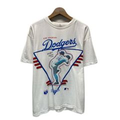 希少 デッドストッドジャース 野茂英雄 ヴィンテージTシャツ 90s XL